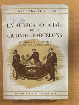 La música oficial de la Ciudad de Barcelona