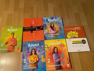 Libros de texto segundo de bachillerato