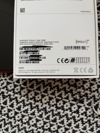 iPhone 11 Rojo 128 GB LEER DESCRIPCIÓN