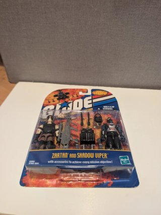 Gijoe Zartan y Shadow Viper