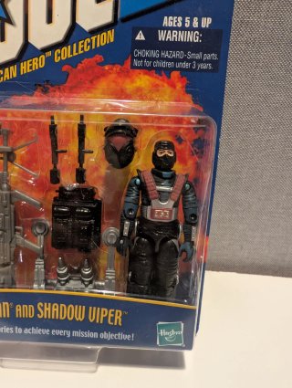 Gijoe Zartan y Shadow Viper