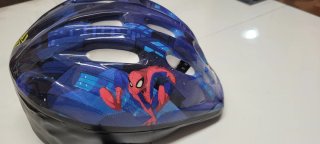 Casco Bici Niño/a Spiderman. Hasta 7 años.