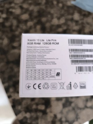 Xiaomi 13 Lite Rosa