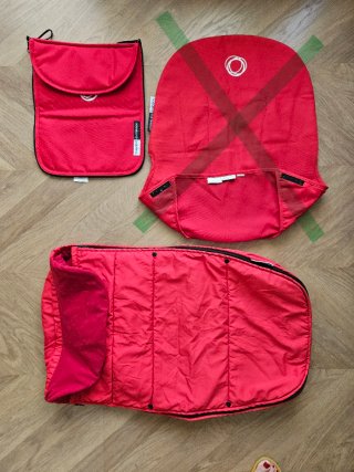 Conjunto Bugaboo Rojo