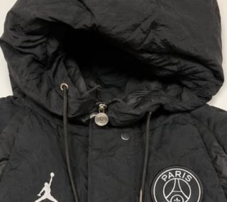 Chaqueta Jordan x PSG Negra Puffer Original