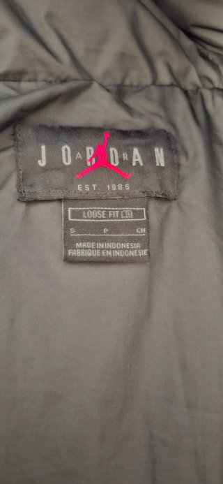Chaqueta Jordan x PSG Negra Puffer Original