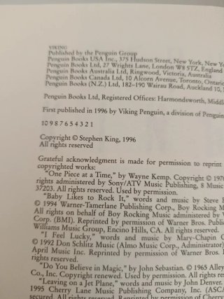 Stephen King edición USA
