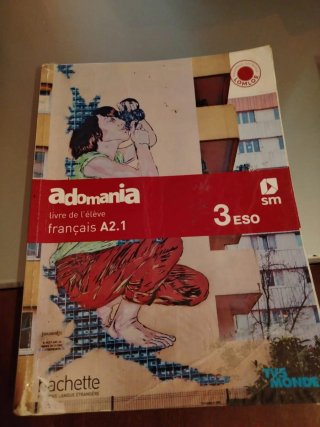Adomania, Français A2.1, 3 ESO. Livre de l'élève