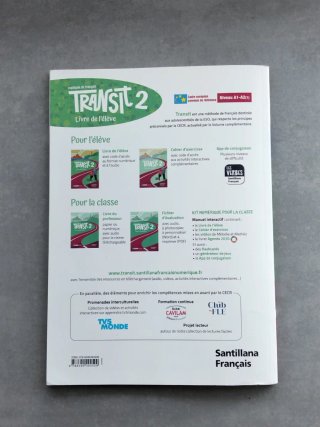 Transit 2, Méthode de français, Niveau A1-A2(1).