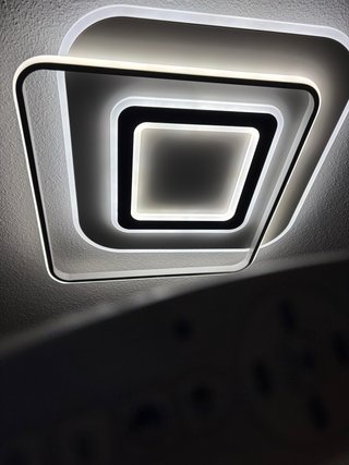Lámpara de techo moderna diseño cuadrado