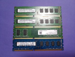 4 MEMORIE RAM 4x4GB = 16GB. DDR3/PC3 1600MHz PC