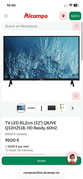 TV LED Qilive 32 HD Ready
