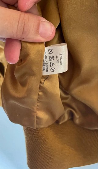 Giacca Pelle Scamosciata Marrone XXL