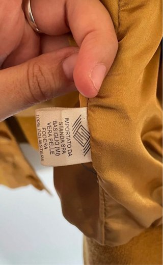 Giacca Pelle Scamosciata Marrone XXL