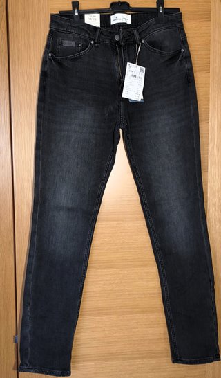 Vaqueros Springfield Skinny Negro Talla W28