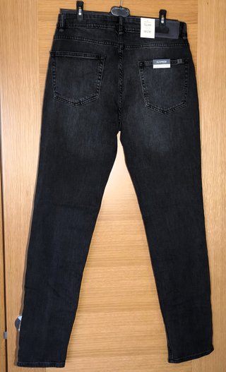 Vaqueros Springfield Skinny Negro Talla W28