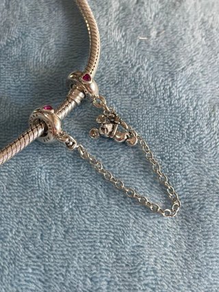 Charm Cadena de seguridad Mickey