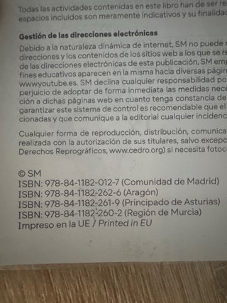 Libro de texto ciencias de la naturaleza Quinto