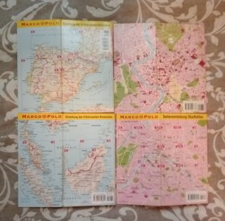 Lote de 9 libros guía de viajes.