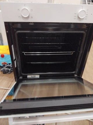 Horno blanco 50 cm