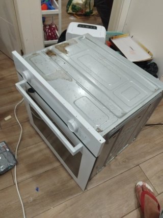 Horno blanco 50 cm