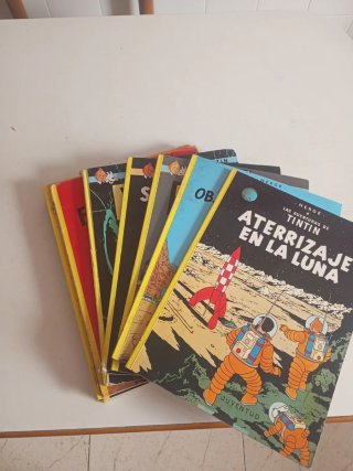 Lote comic Tintín