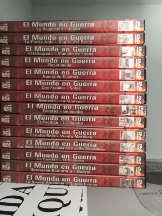 Colección 14 DVDs El Mundo en Guerra