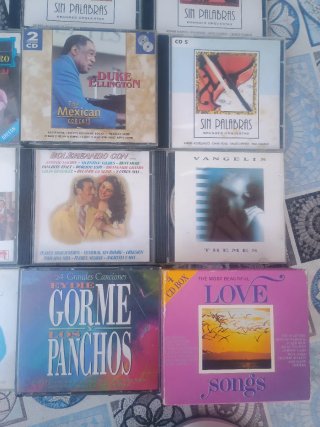 Lote 12 CDs Música: Bolero, Ranchera, Jazz