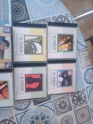 Lote 12 CDs Música: Bolero, Ranchera, Jazz