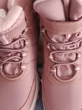 Botas niña rosas nieve colegio waterproof 33