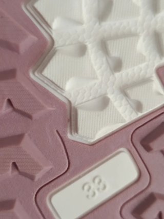 Botas niña rosas nieve colegio waterproof 33