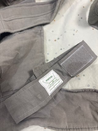 Mochila Marsupi Porta Bebé Gris
