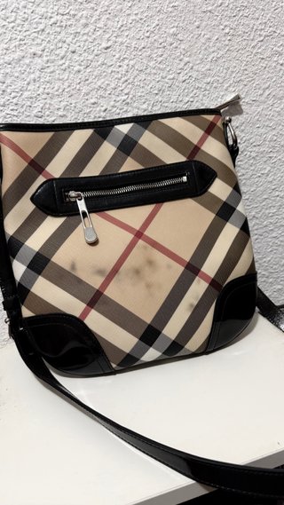 Bandolera Burberry Beige Multicolor