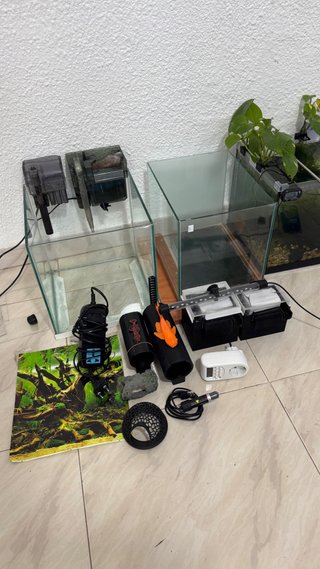 PACK 2 ACUARIOS KIT COMPLETO