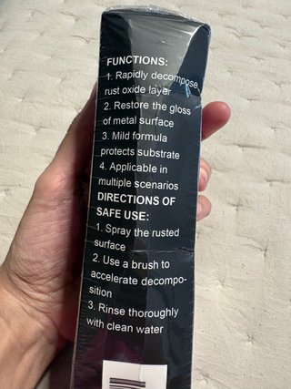 Limpiador Homonth Iron Remover 120ml