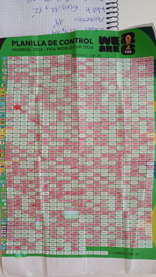 Cromos Panini Mundial 2026