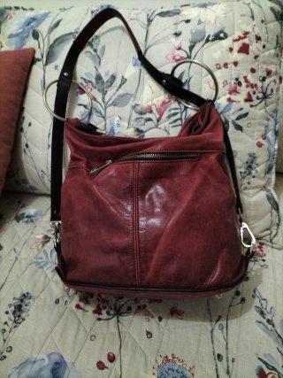 Bolso de hombro FERCHI rojo