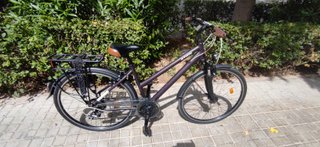 BICICLETA PASEO NEGRA 26´