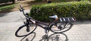 BICICLETA PASEO NEGRA 26´