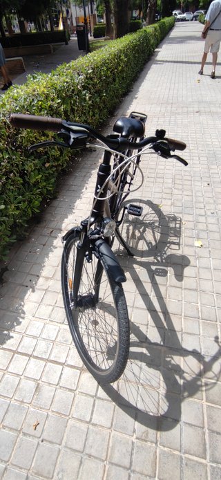 BICICLETA PASEO NEGRA 26´