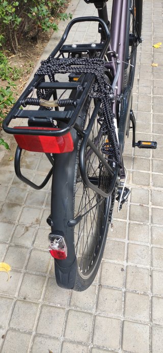 BICICLETA PASEO NEGRA 26´