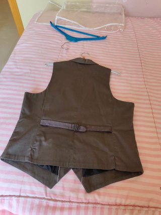 Chaleco H&M Mujer Visón con Elastán
