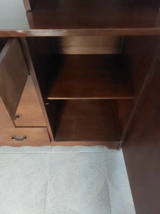 Mueble de salón de madera