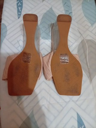 Sandalias Tulipano Talla 40 Beige/Rosa
