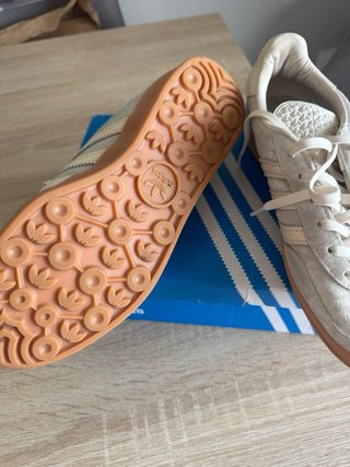 Adidas Gazelle Indoor W Beige Talla 39