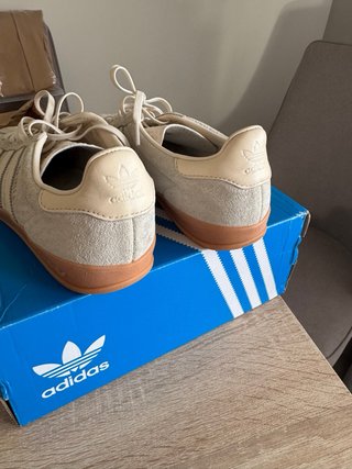 Adidas Gazelle Indoor W Beige Talla 39