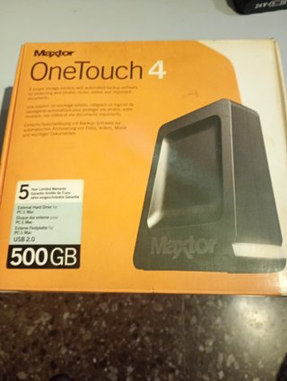 Disco Duro Externo 500GB Maxell 3.5