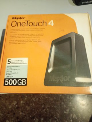 Disco Duro Externo 500GB Maxell 3.5