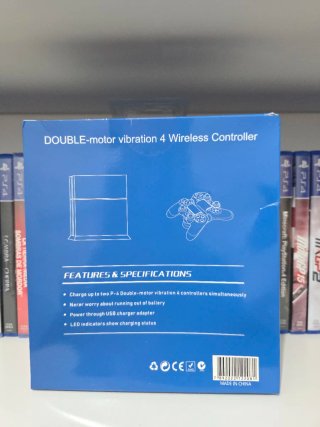 Mando PS4 Doble Vibración Dorado