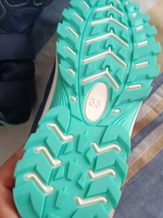 Botas niño azul marino y verde 33